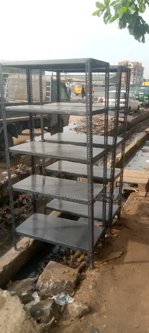 5 Steps Open Iron Rack