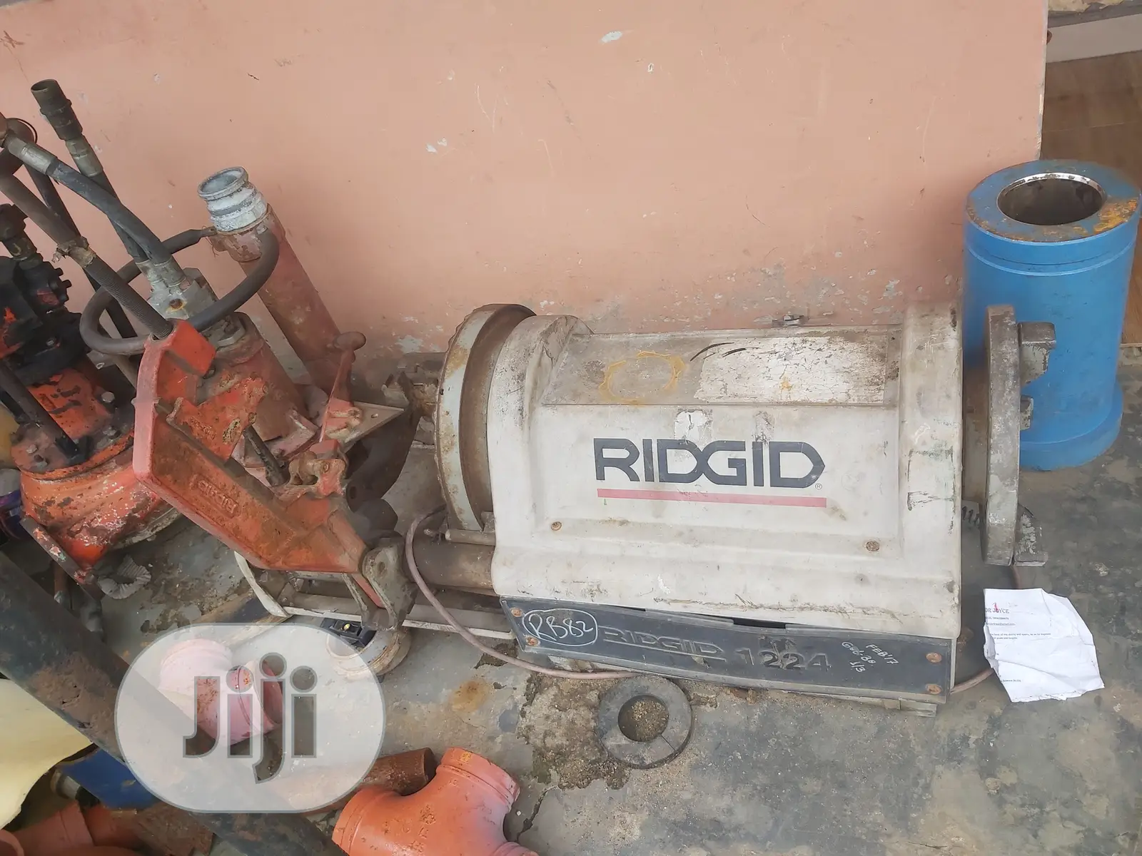 Rigid 1224 Pipe Treading Machine