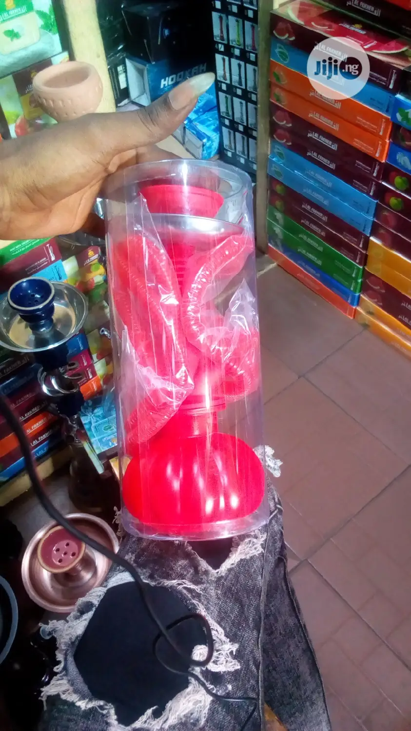 Silicon Plastic Mini Size Hookah(Double Pipe)