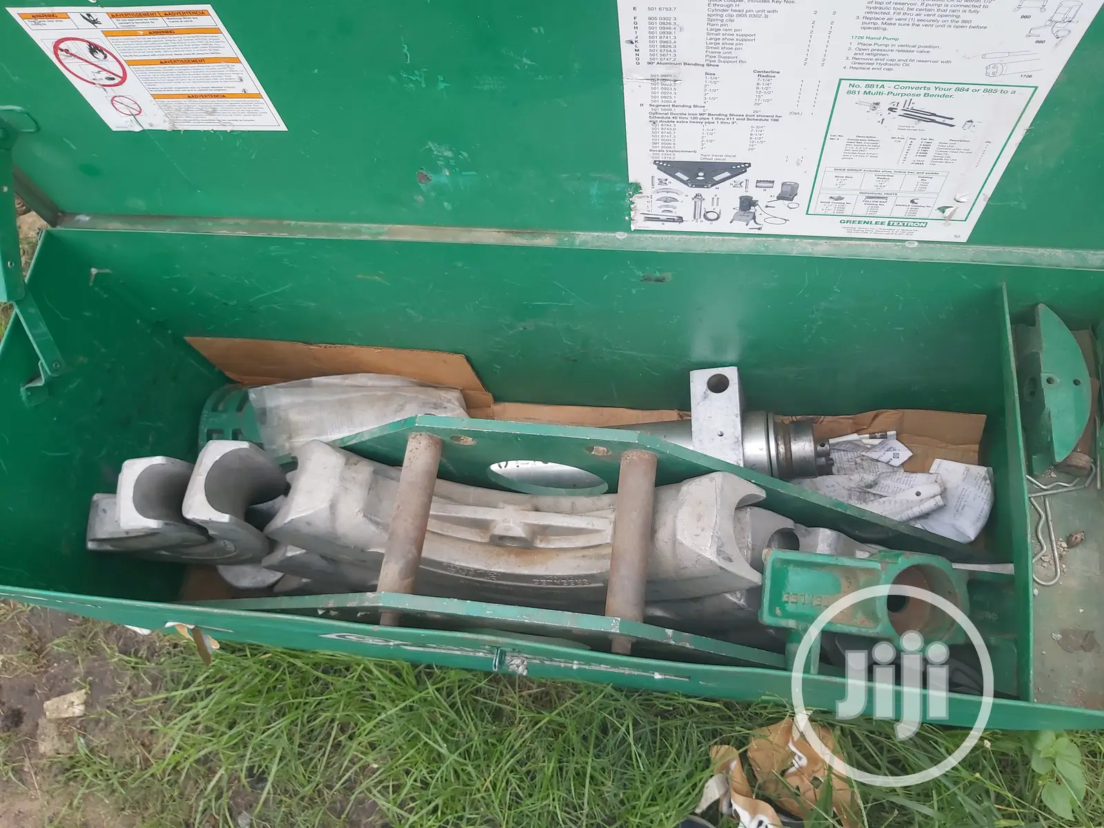Greenlee 884/885 Pipe Bender