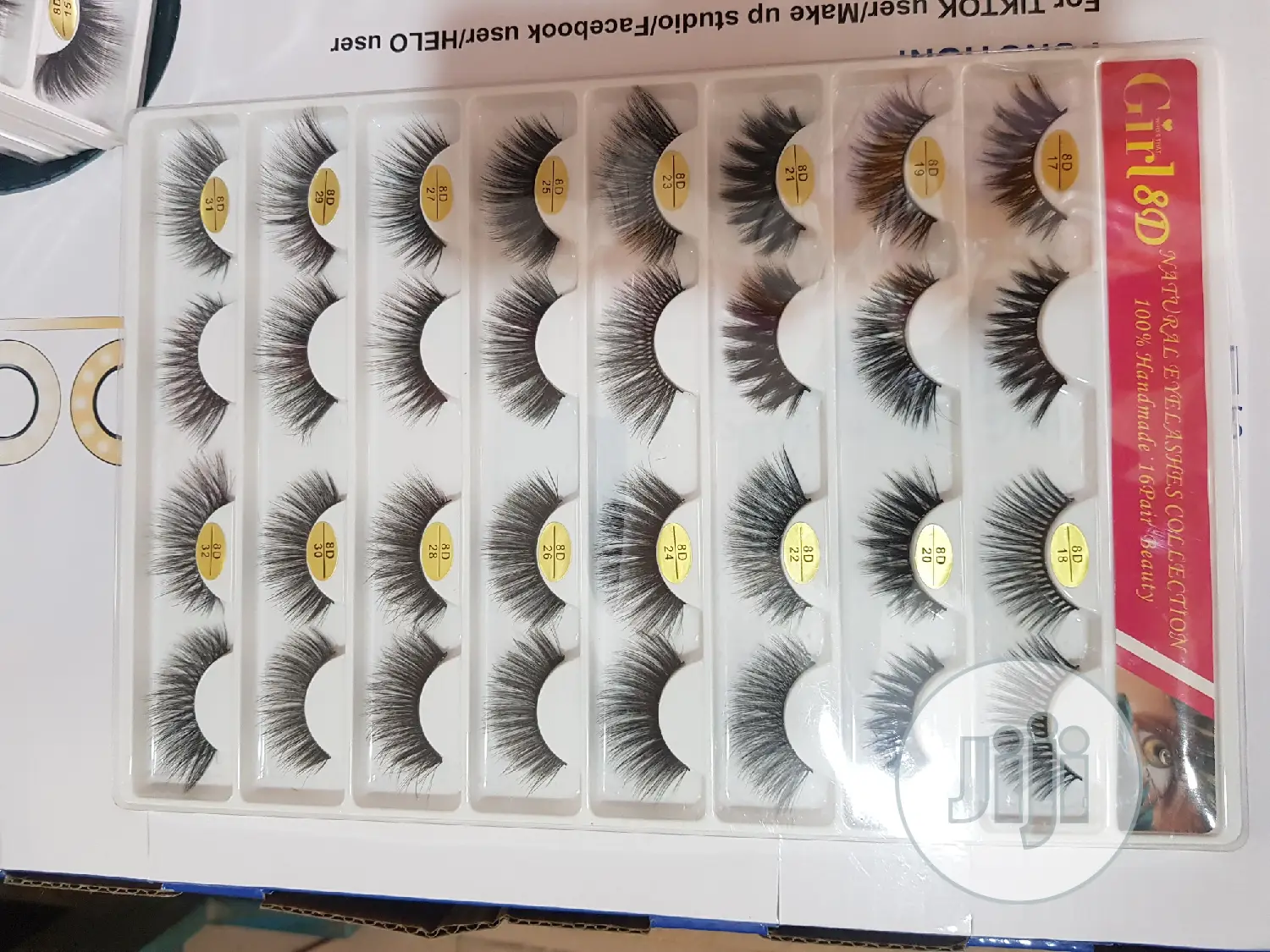 8d Human Hair Eyelash... 8in1