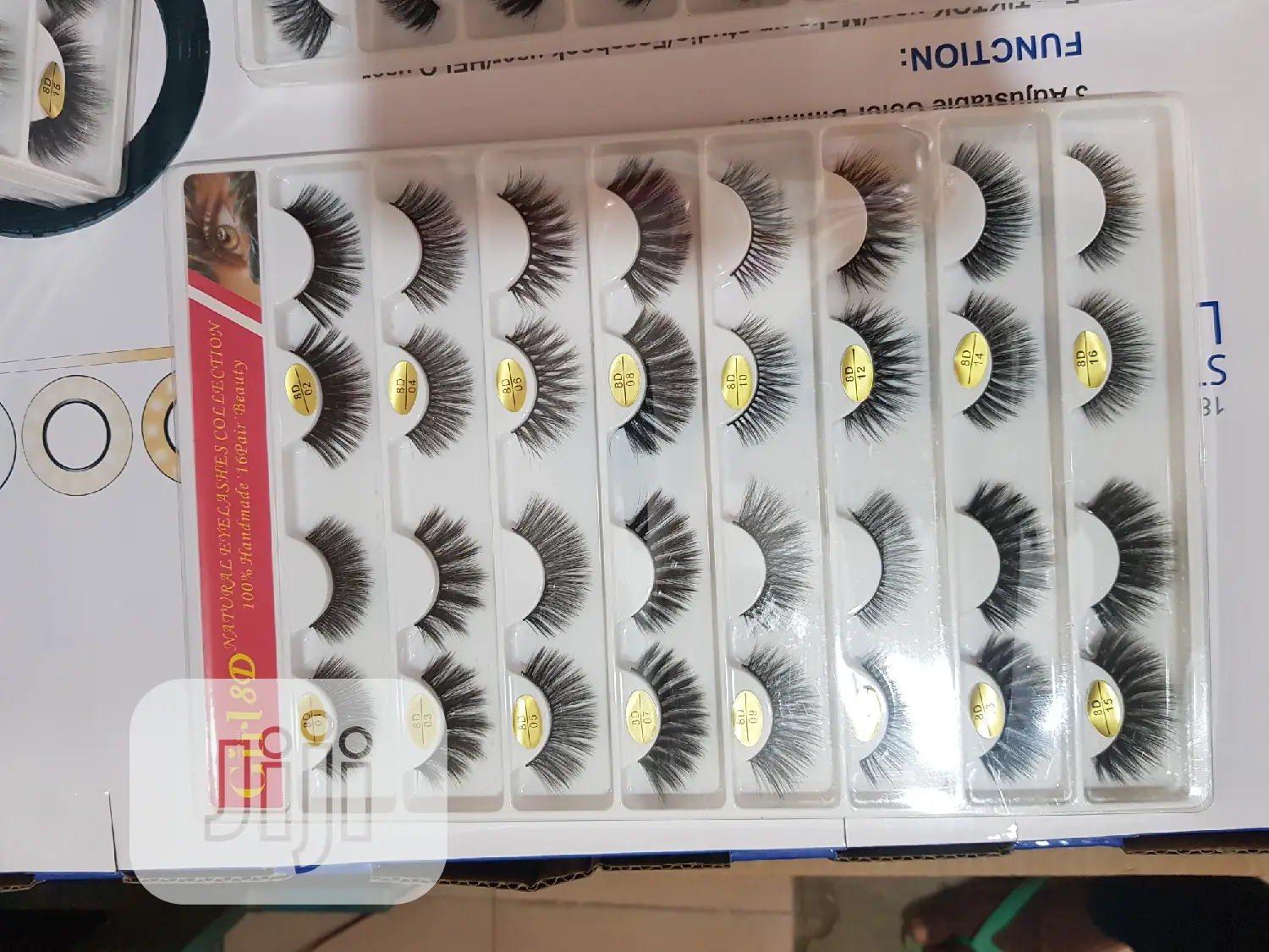 8d Human Hair Eyelash... 8in1