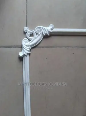 Plastic Cornice Corners Medallions And Panel Moulds(2)