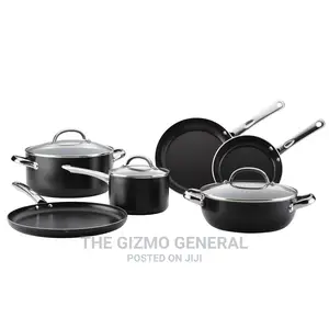 Buena Cocina 12PC Cookware Set – Black