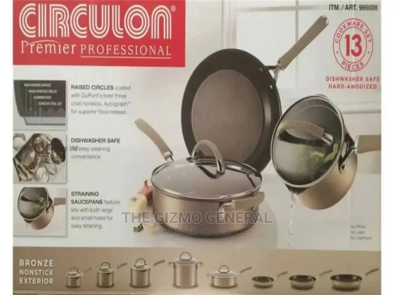 Circulon 13 Pieces Cookware Set