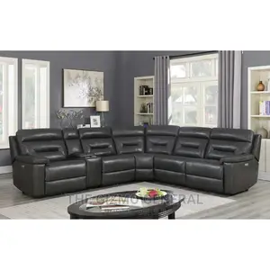 Corry 6pc Leather Power Reclining Sectional Sofa