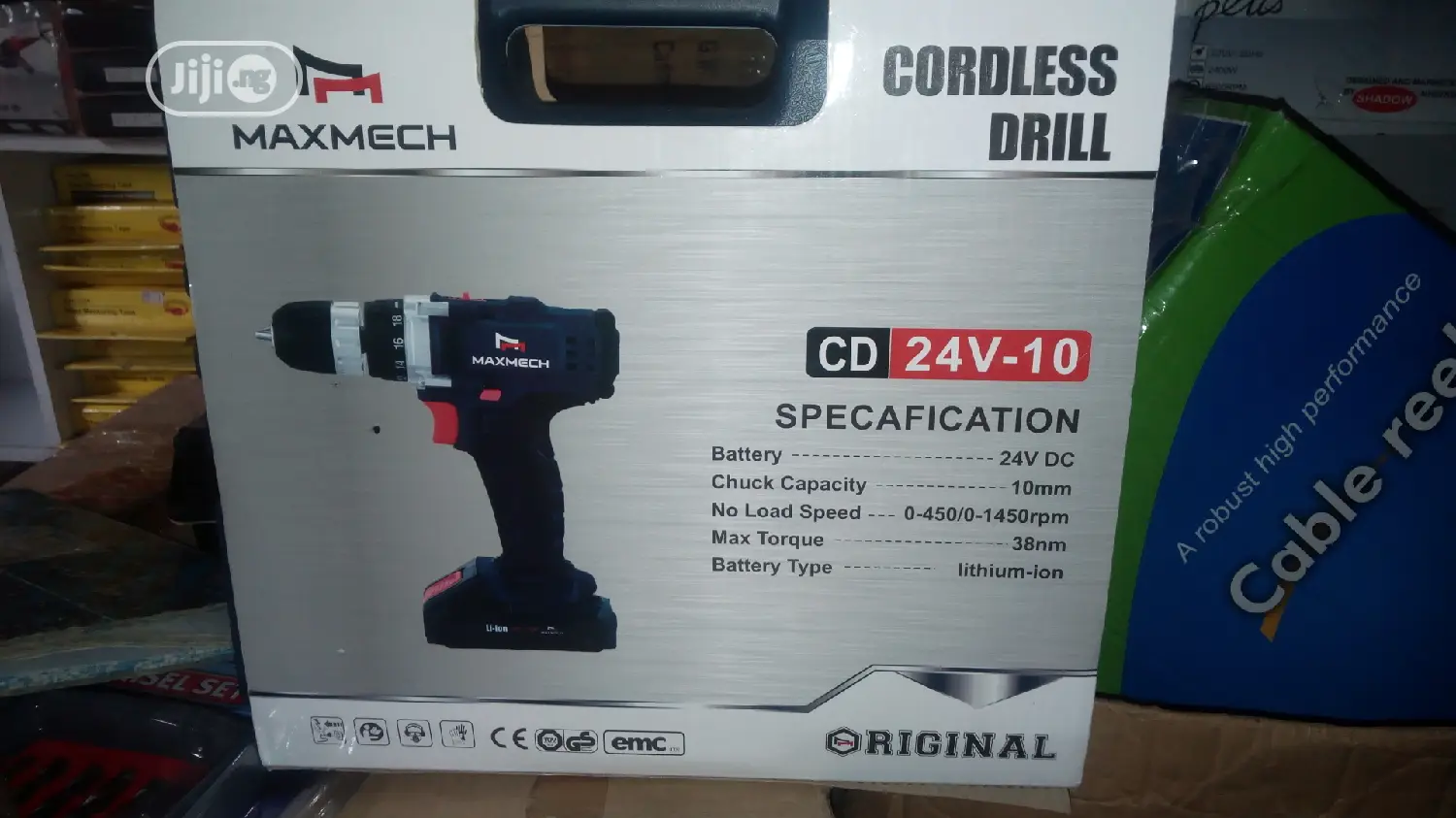24V Maxmech Cordless Drill