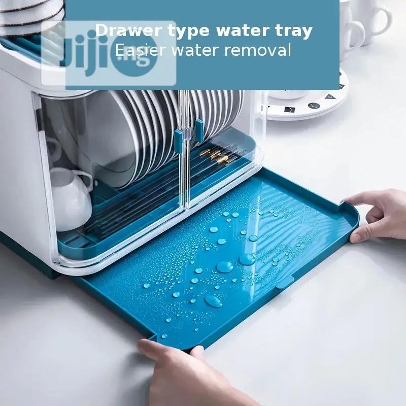 2 Layers Table Plastic Dish Rack