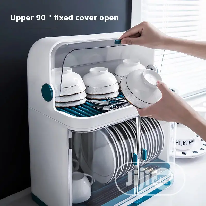 2 Layers Table Plastic Dish Rack