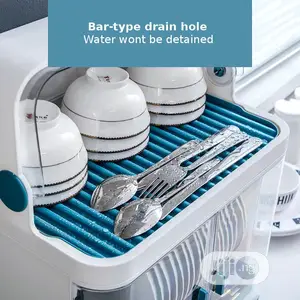 2 Layers Table Plastic Dish Rack