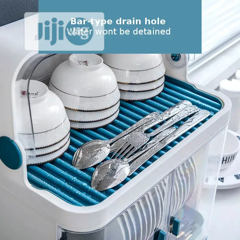 2 Layers Table Plastic Dish Rack