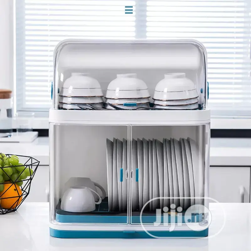 2 Layers Table Plastic Dish Rack