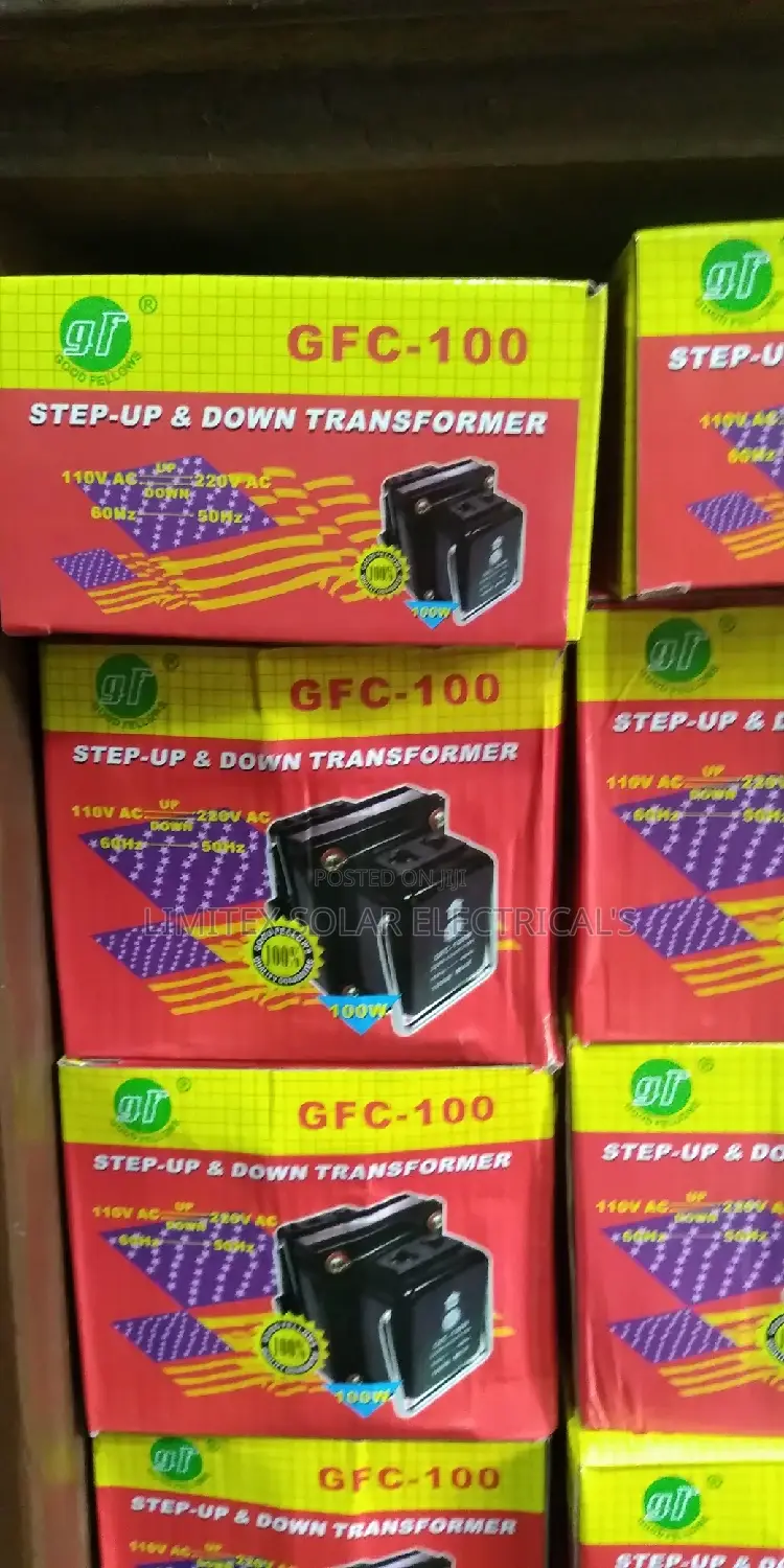 High Quality GFC 100w Stepup and Stepdown Transformer