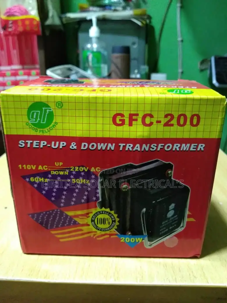 200w Good Fellows Stepup and Stepdown Transformer