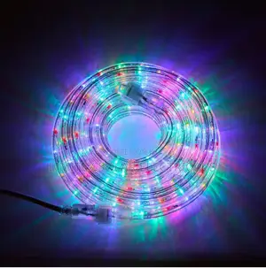 Beautiful High Quality Multiple Colors Flat Rope Light