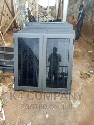 Aluminum EBM Window With Buglary