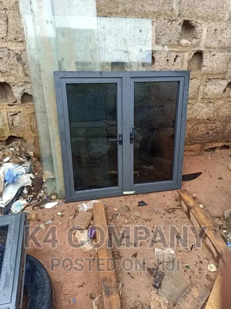 Aluminum EBM Window With Buglary
