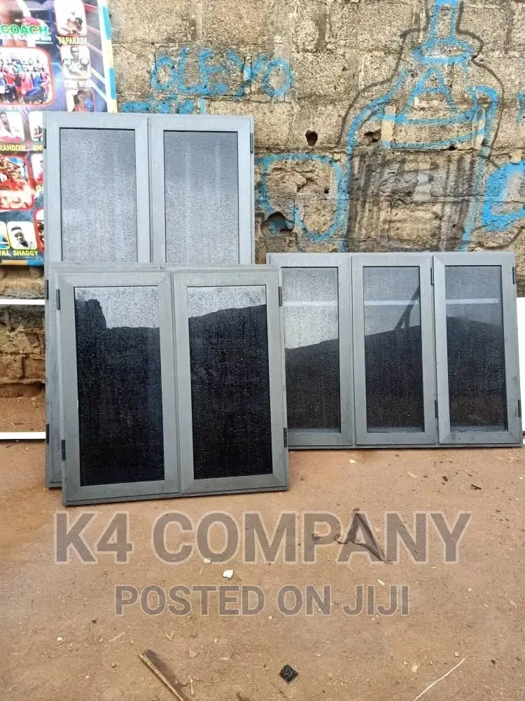 Aluminum EBM Window With Buglary