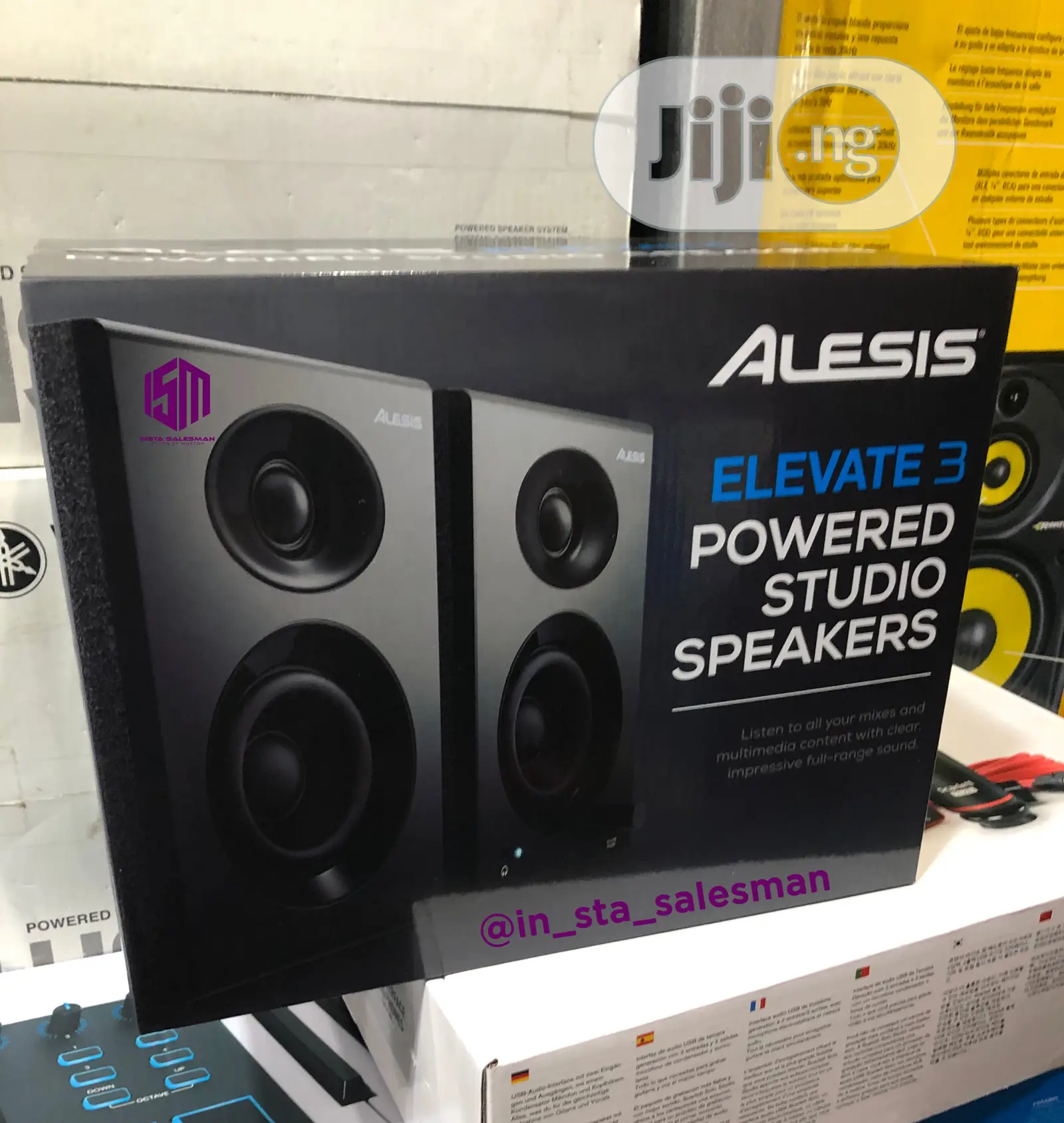 Alesis Elevate 3 Powered Studio Monitors