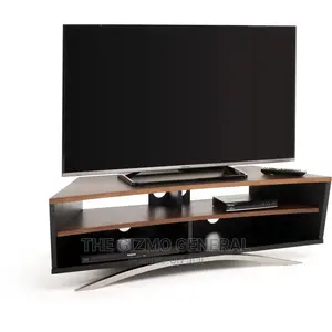 Light Oak Stand Chrome Entertainment Center Tv Stand