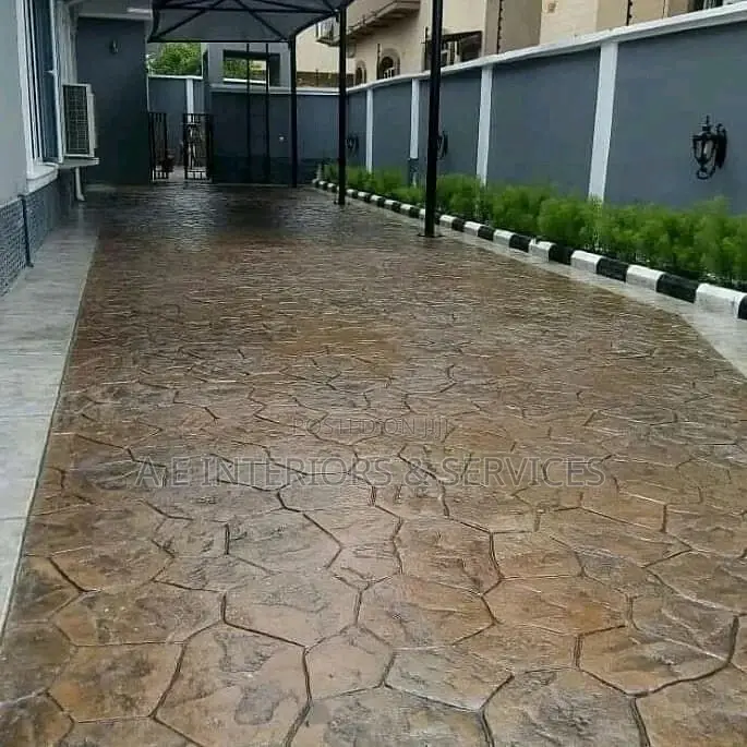 Stamped Concrete Floor