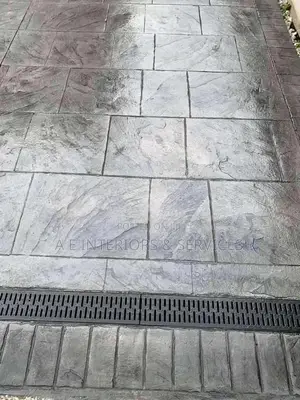 Stamped Concrete Floor