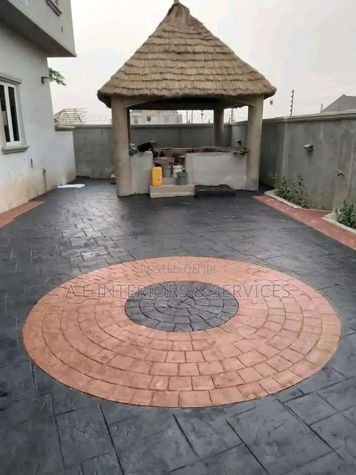 Stamped Concrete Floor