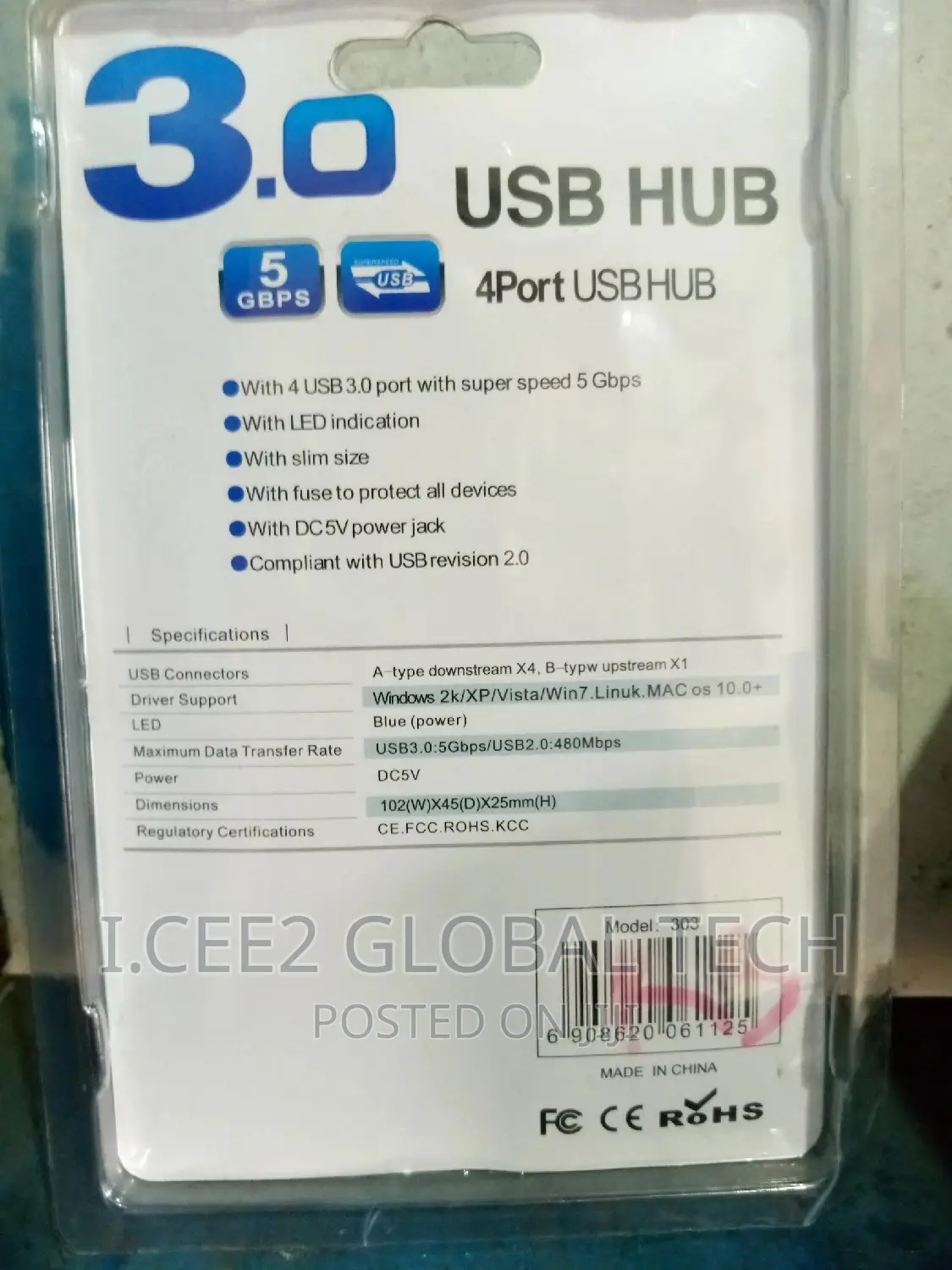 3.0 4ports USB Hub