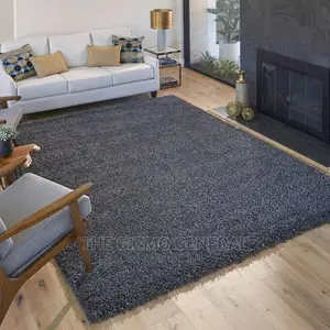 THOMASVILLE French Roast Luxury Shag Area Rug – 7ft 10in X 1
