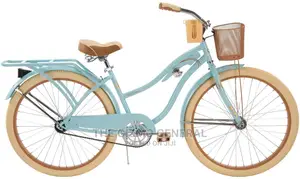 26′′ Huffy Nel Lusso Women’S Cruiser Bike, Gloss Blue