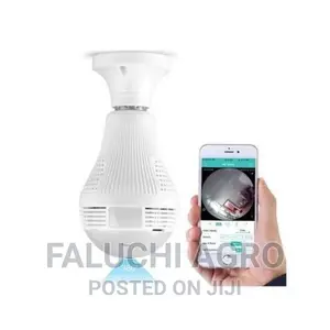 360 Degree Panoramic Light Bulb Wifi Security Camera