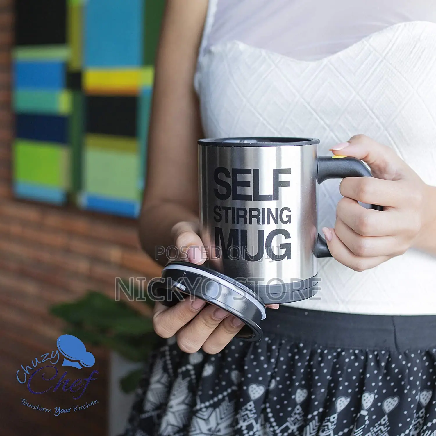 Self Stirring Battery Power Mug
