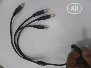 Female to 4 Ports Male DC Power Splitter Cable for CCTV