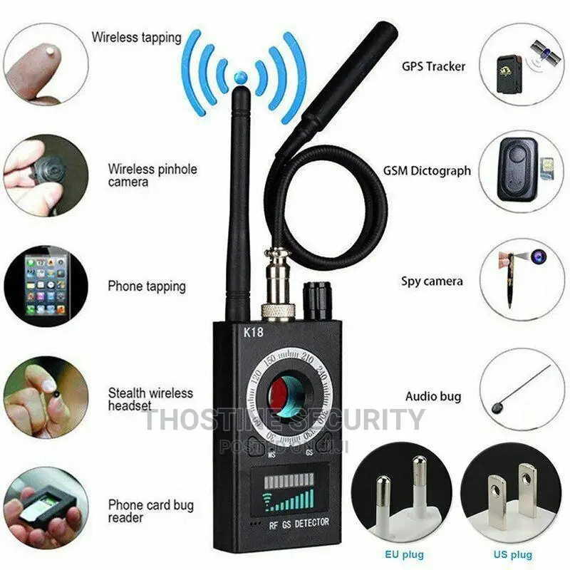RF Signal Anti Spy Bug Detector