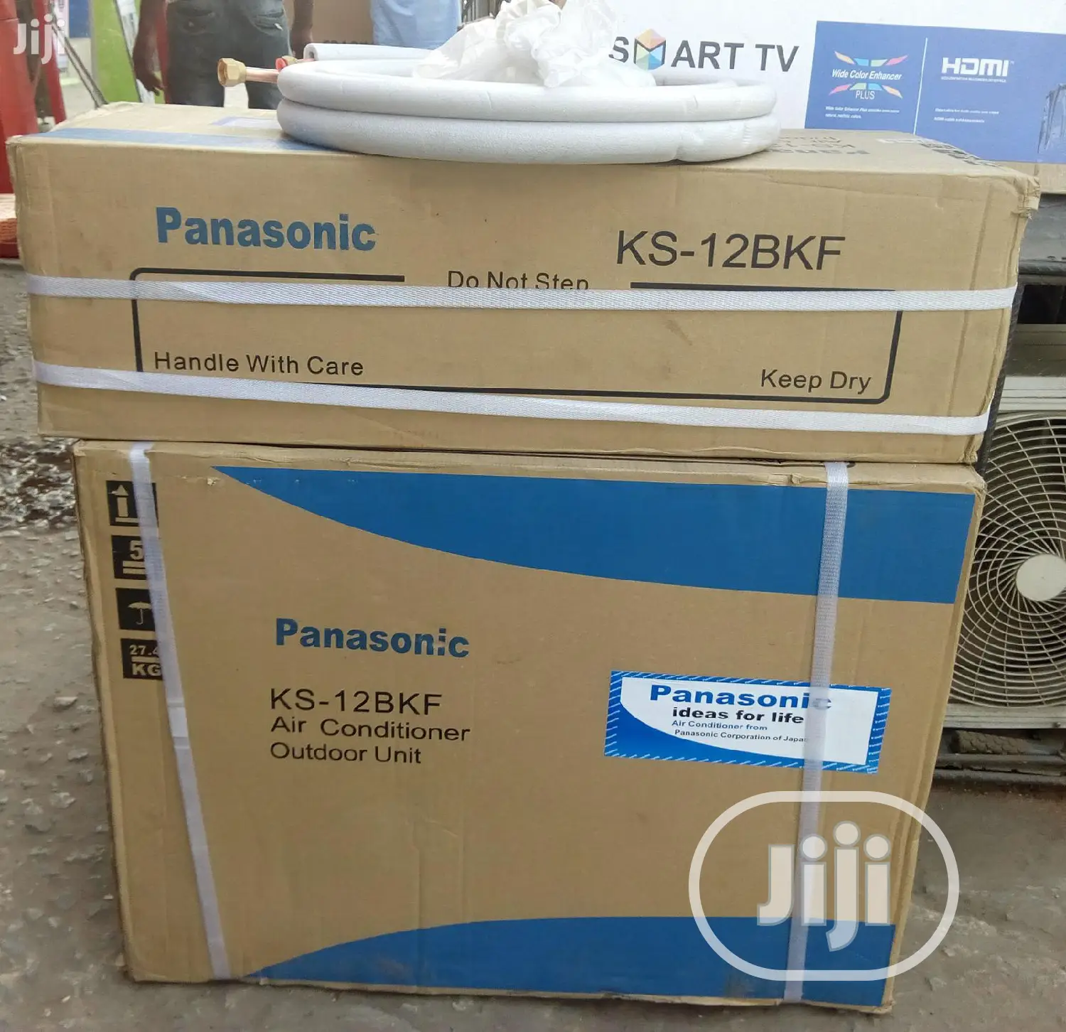 Brand New Panasonic 1.5HP Split Unit AC,  Per Full Copper