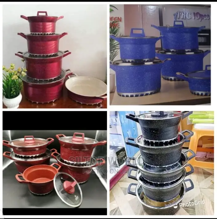 Die-Cast Aluminum Non-Stick Pot