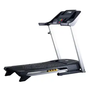 Gold’S Gym 420 Treadmill With Spacesaver Design and Heart Ra