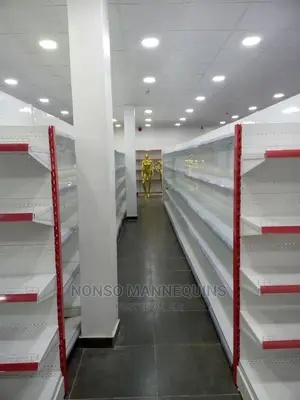 Single Sided 7 Feets Height Display Shelving