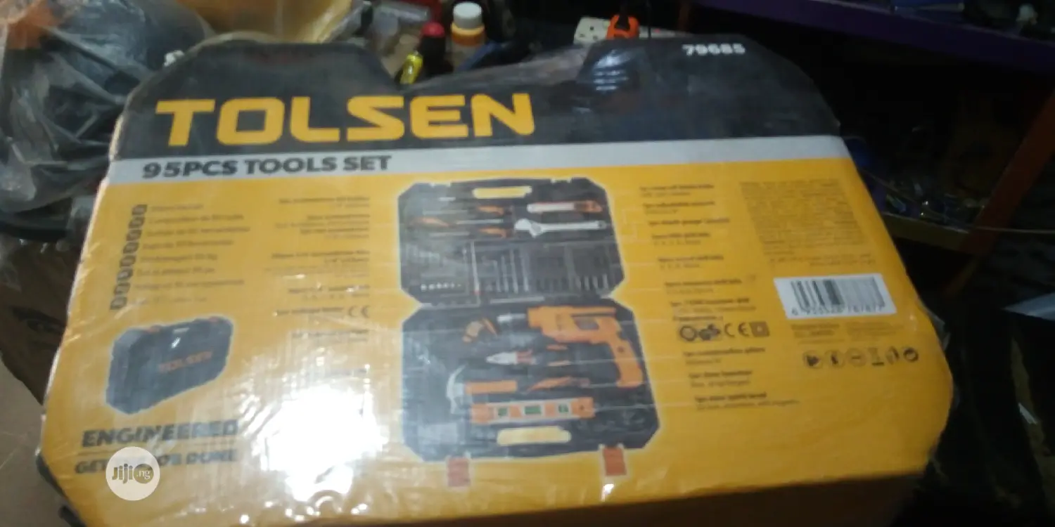 Tolsen Tools Set With Drilling Machine