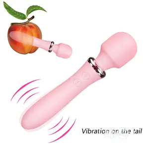 Rechargeable Wand Clit G-Spot Vibrator for Women