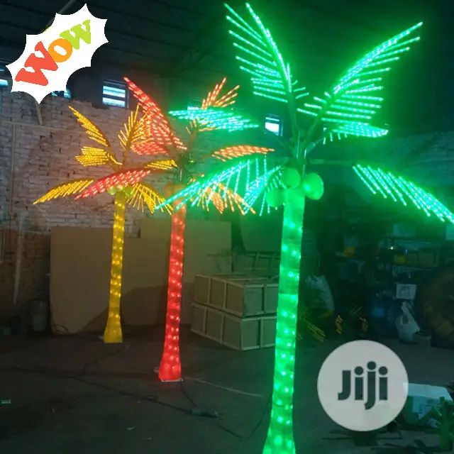 Led Coconut Christmas Light Outdoor Artificial Palm Trees