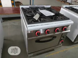 4burner Industrial Gas Cooker
