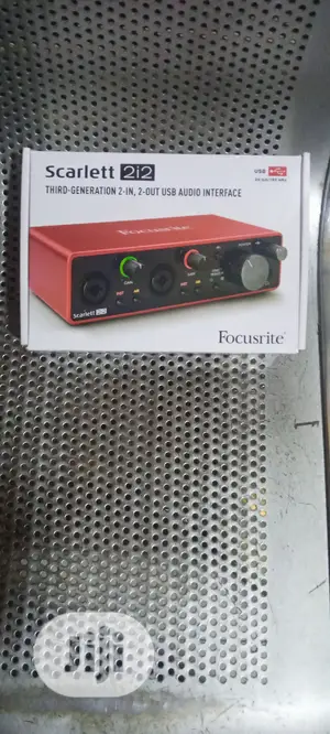 Quality Guaranteed Scarlett 2i2 Third Generation Sound Card