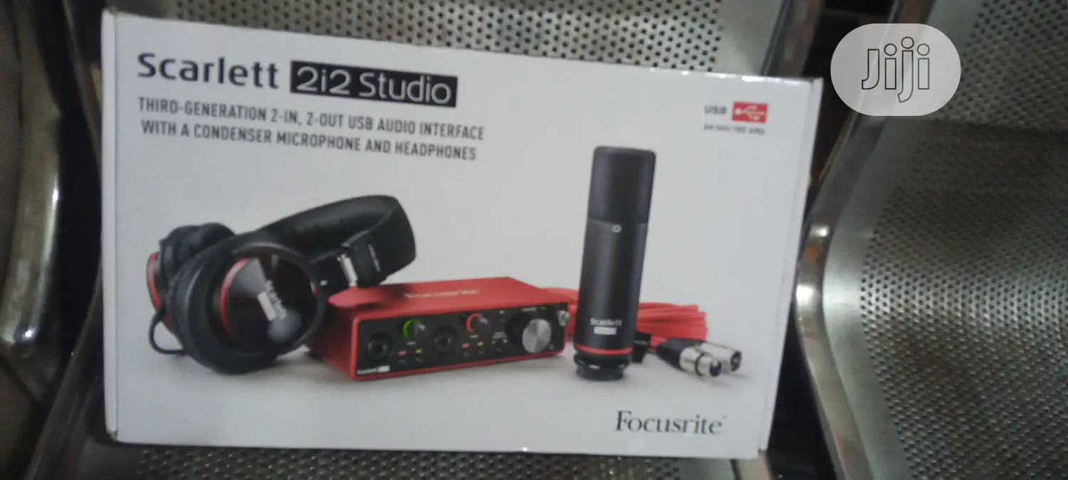 High Quality Scarlett 2i2 Studio Third Generation Sound Card