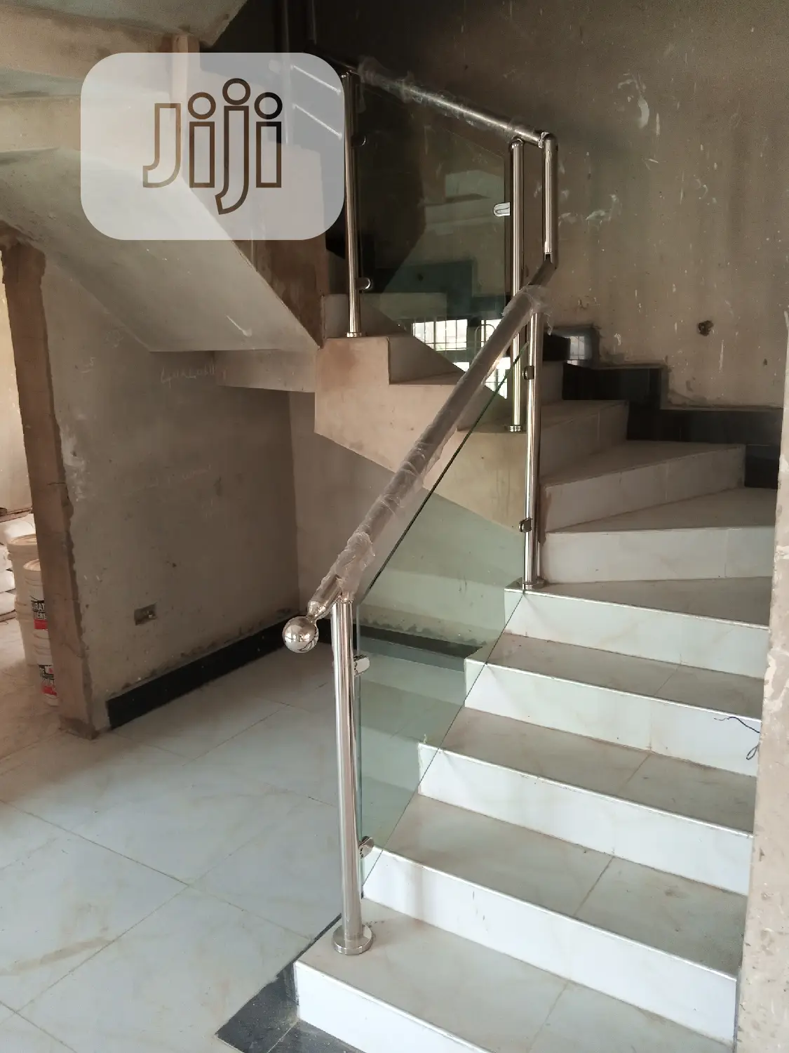 Glass Holder Staircase Railing