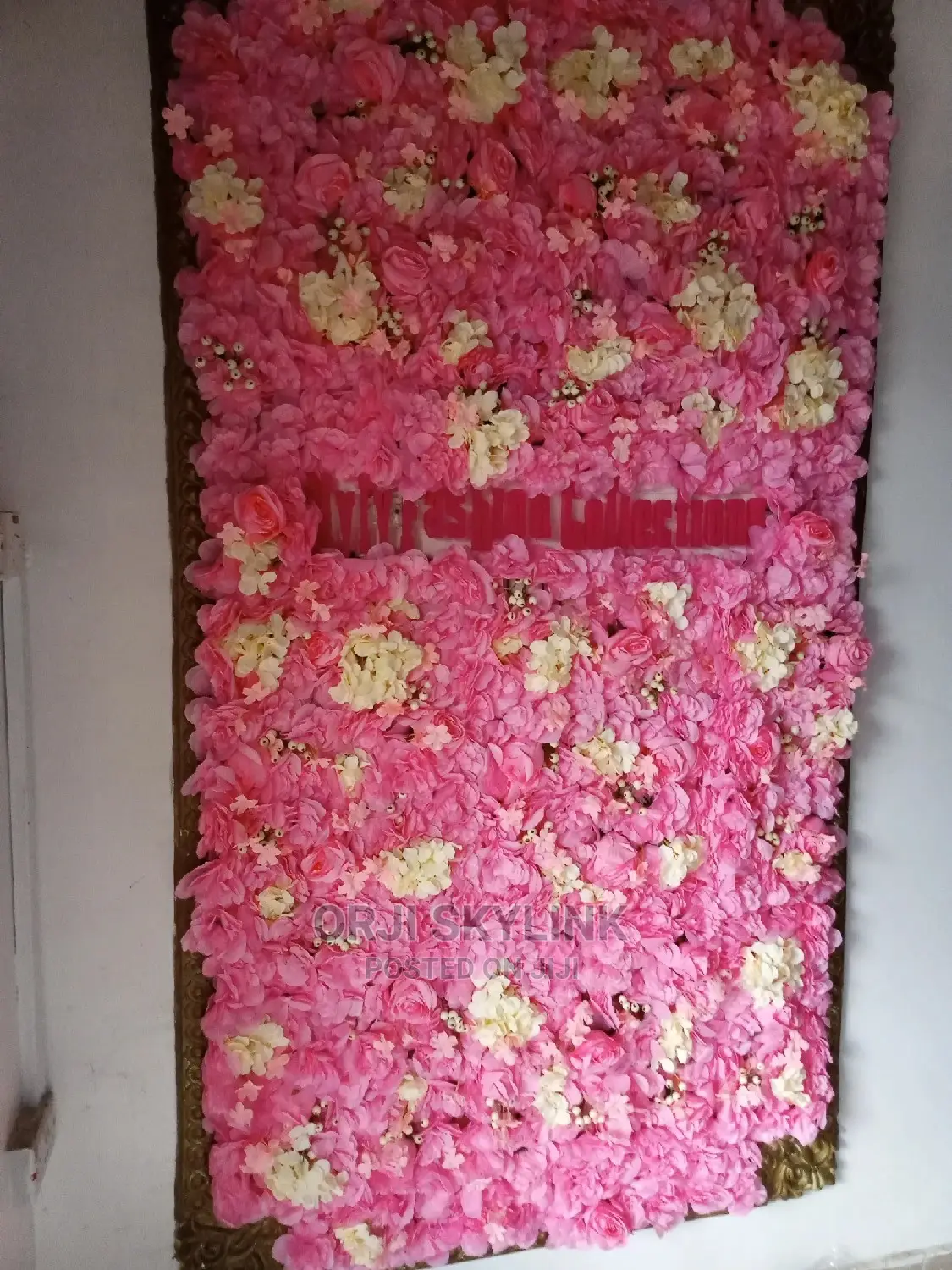 Artificial Wall Flower Mat