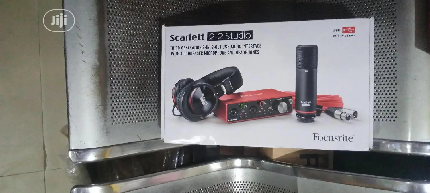 High Quality Scarlett 2i2 Studio Third Generation Sound Card