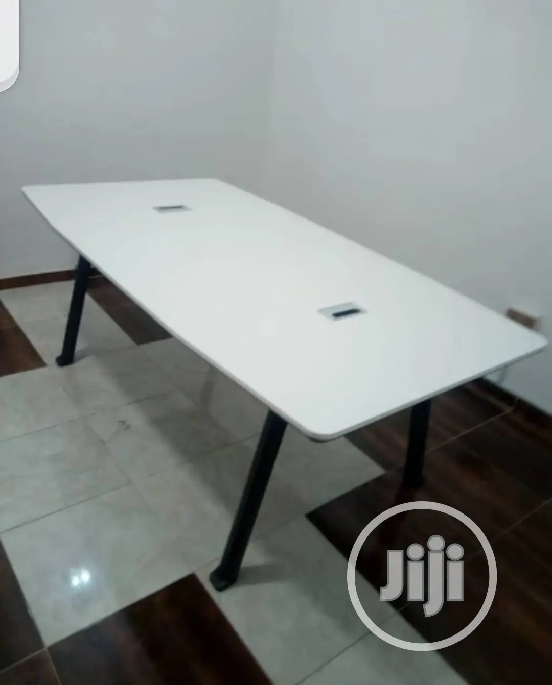 White 2 Meter Conference /Meeting Table