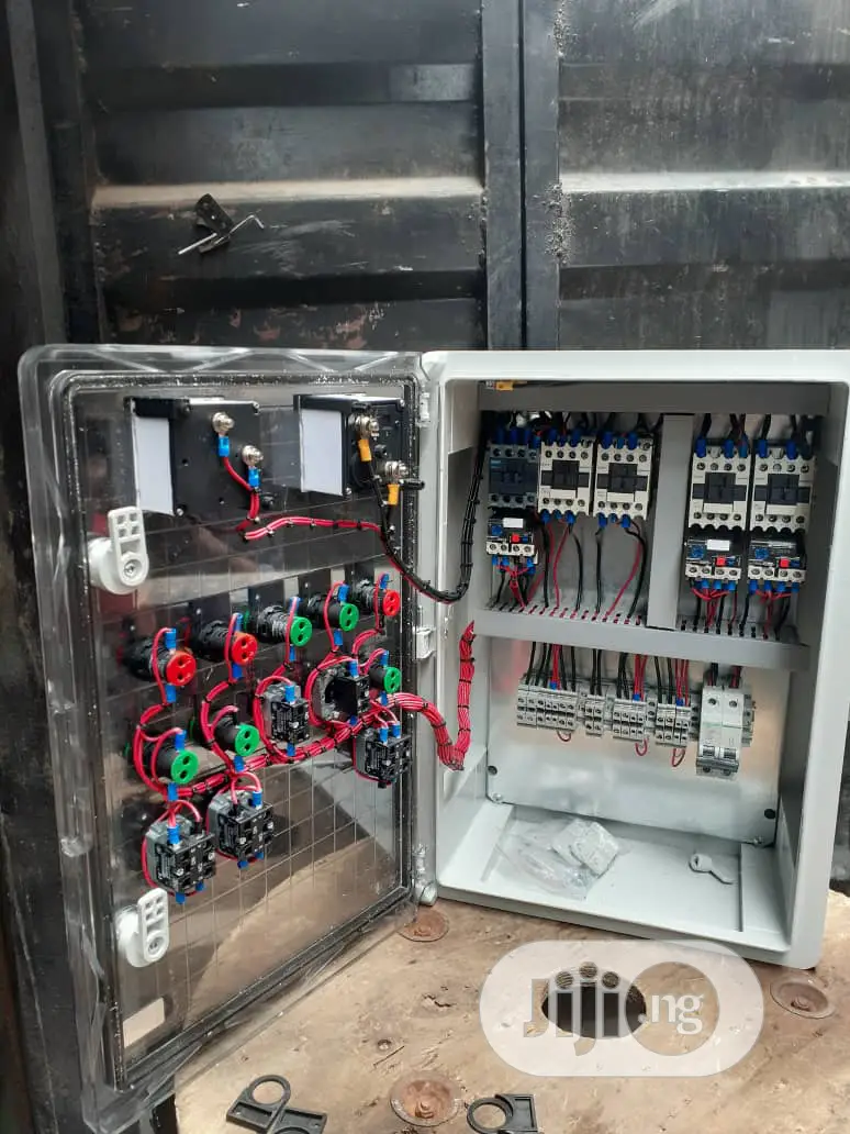 Control Panel Of Pumping