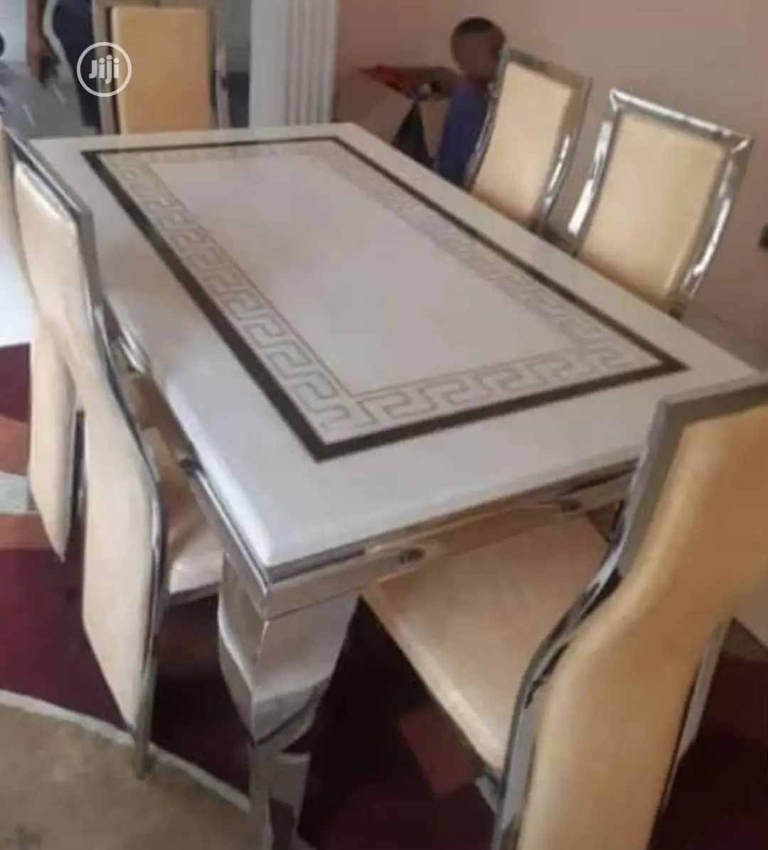 Executive Imported Versace Dining Set,Six Seaters